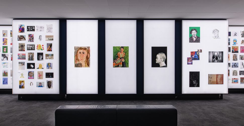 Portraits on The Wall at The Box Plymouth
